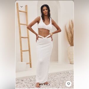 White West Coast matching set -12th tribe